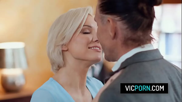 Horny wife surprise her husband in bed with another girl who looks like her 