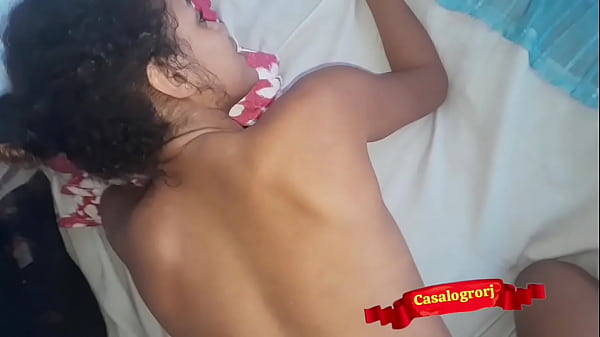 Little stepdaughter is fucked with a condom so as not to get pregnant