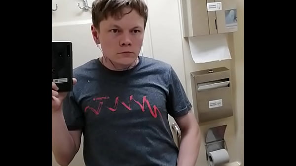 Fag jerks off his dick in the train