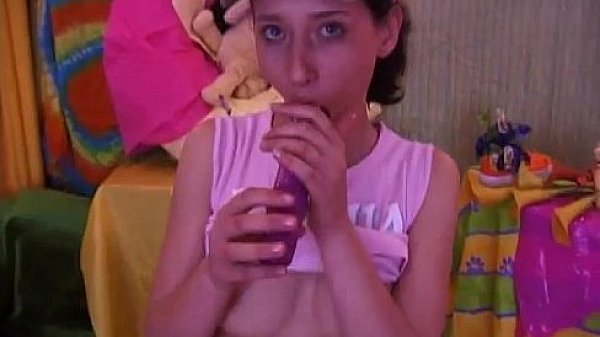 Spunky Nikita shows off her nicely sized tits and