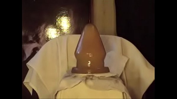 Playing with large butt-plug