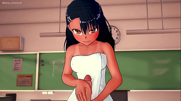 Hayase Nagatoro having sex wearing a towel (adult character) 