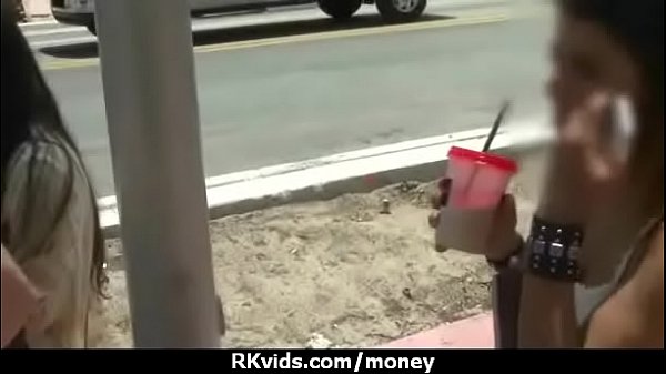 Hot sexy amateur babe needs a lift and takes cash 6