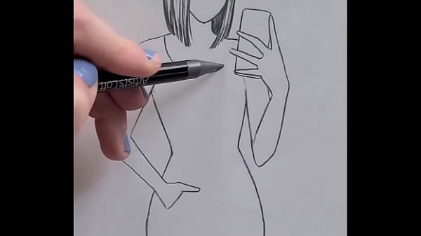 How to draw a Beautiful girl Simple Pencil Sketching Video Tutorial Creative Work