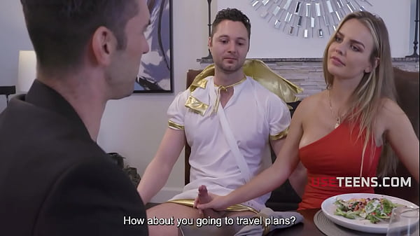 An Angelic Facial Before her Human Date. - Kate Dalia, Brad Sterling, James Sinner