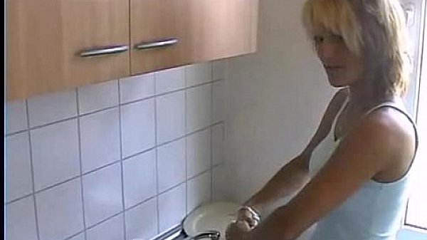 German mom and young guy