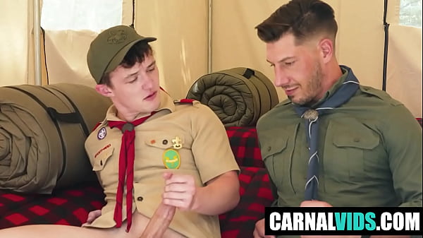 With The Scoutmaster  