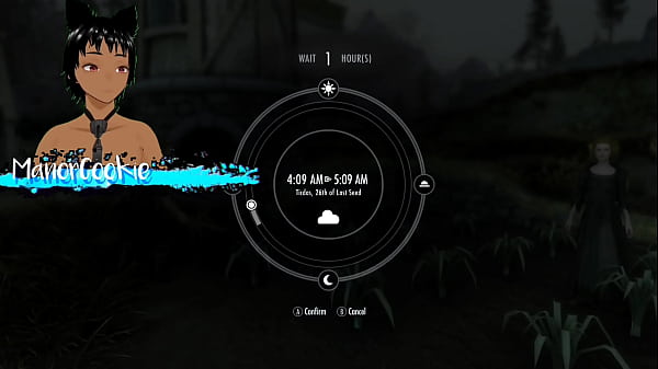 Skyrim B and L sex mod Having sex on a farm out in the field