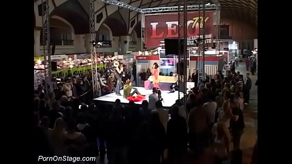 real porn on stage