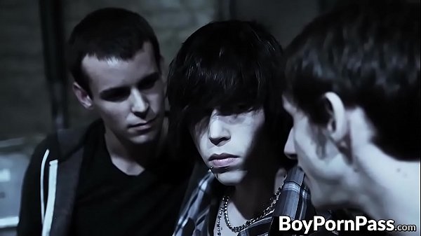 Two cock hungry vampires sucks emo twinks big dick