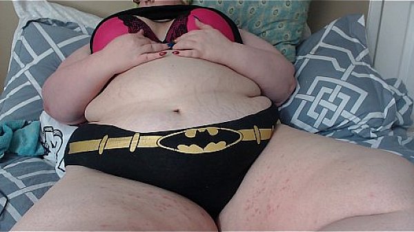 Mature Camgirl toys tiny pussy in panties  