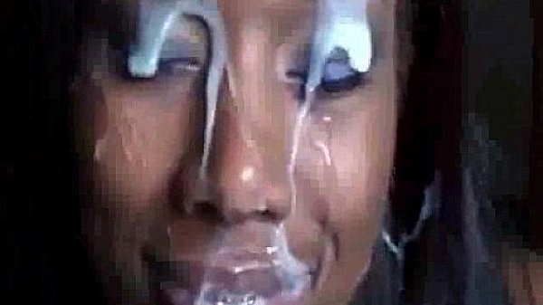 Very hot blowjob with black cock