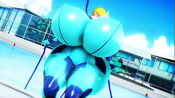 Expans&atilde;o de seios da samus aran por &aacute;gua.  