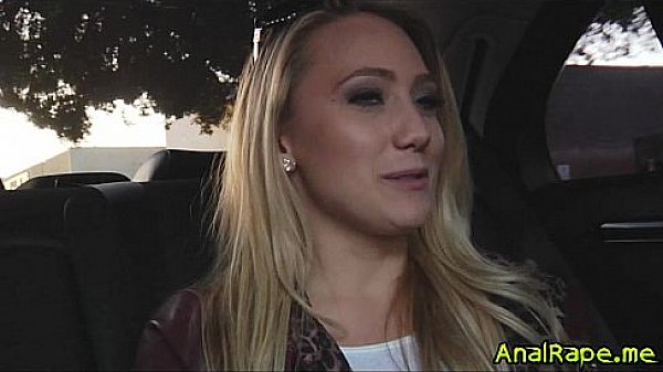 hot blonde teen AJ Applegate double anal fucked!  