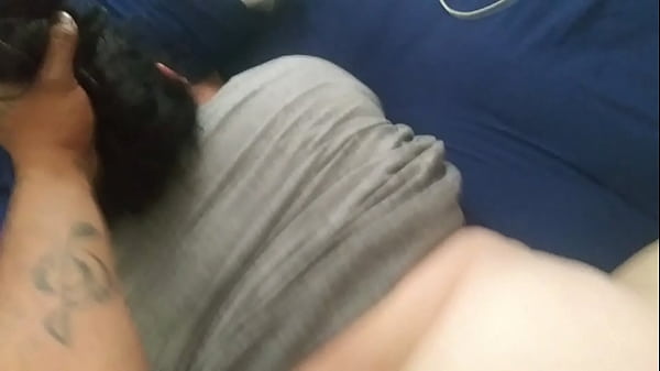 Plump white girl takes big black cock