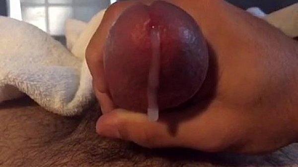 Solo jerk with Double orgasm with tons of jizz and cum