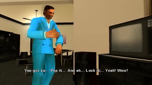 This is the lance dance baby  