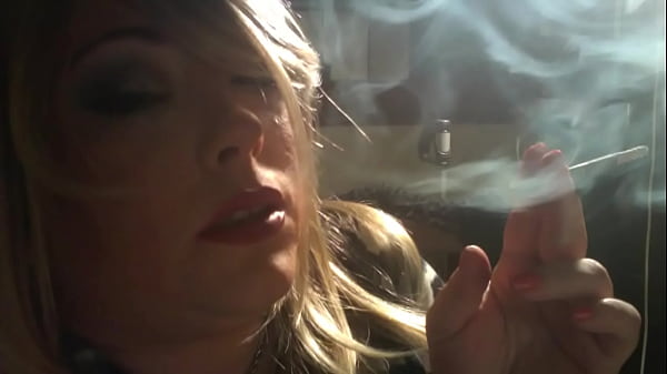 Chubby Mistress Teases You With Smoke And Lipstick