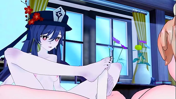 Hu Tao and Aether Share Intense Sex Until Morning - Genshin Impact hentai