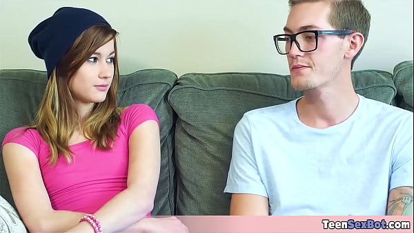 Extra tiny stepsister cant believe how big my member is