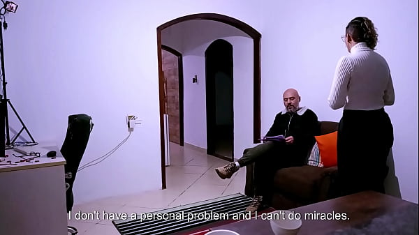 In debt she had sex with the owner of the house to pay the rent