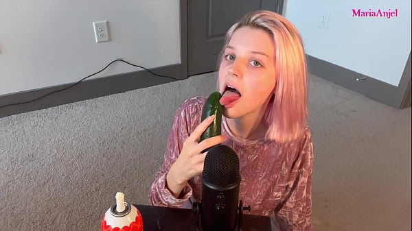 getting dirty with a cucmber