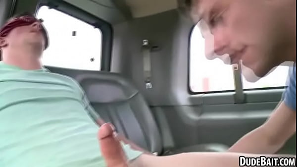 This sexy straight blindfolded gets blown by a hot stud