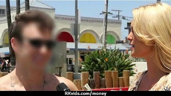 Amateur girl likes to suck cock for cash 12