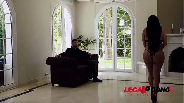 Curvy Latina maid Kesha Ortega lets boss bang her big tits and wet pink GP848