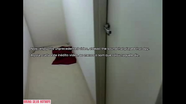 Brazilian Bruna Silva Hotwife - Trailer In&eacute;dito: first menage in our house complete story with subtitles in English and Portuguese