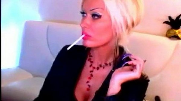 Dirty Blonde MILF Smoking