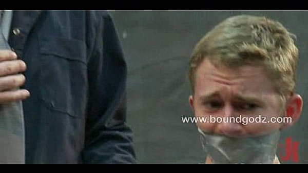 Trent and Leo fucked in rope bondage