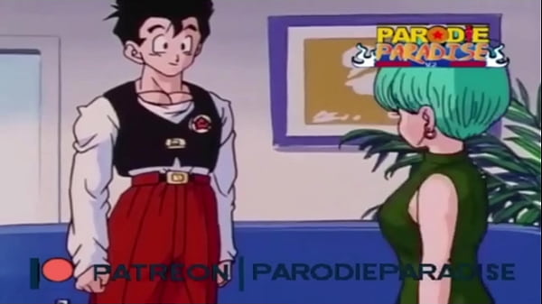 Bulma y gohan