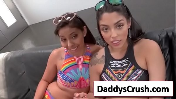 Sluts brunettes get busy on hard dick