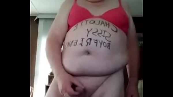 Little  willy  ordered  to  shake  little  clit on  web cam  for  Dominatrix