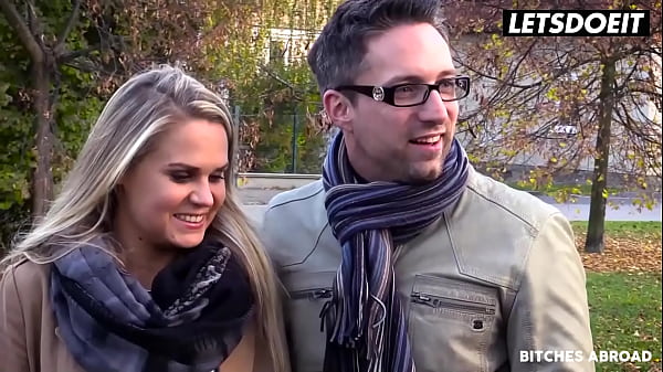 Russian Chick (Marina Visconti) Joins Czech Couple (Barra Brass, Lutro) For Best Sex During Christmas - LETSDOEIT 