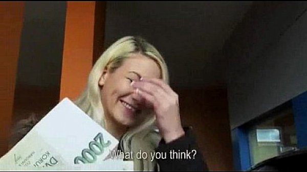 Czech slut Yenna pounded in a carpark in exchange for cash