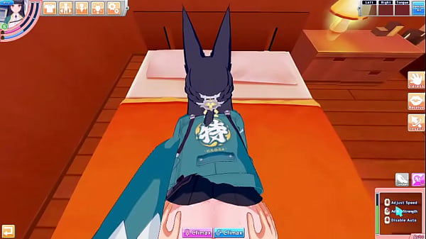 miyabi decides to give you a little surprise  