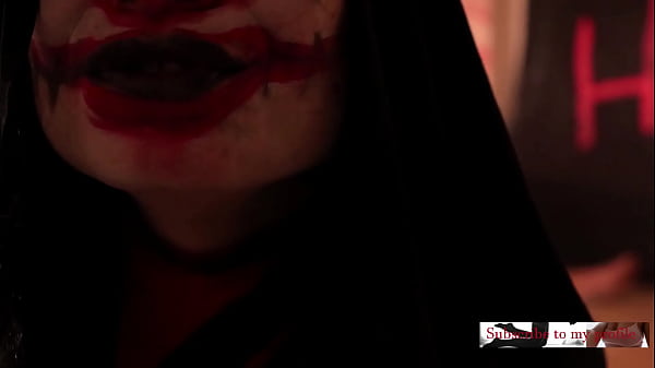 Bad witch a clown and dream to fuck him. Horror porn 