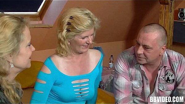 Bisexual german mature women fucking in threesome