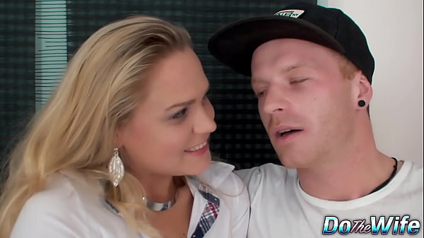 Wife Barra Brass Gets Anally Creampied Right Next to Her Hubby