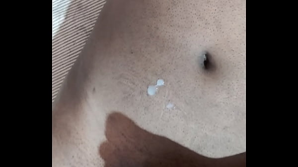 Sprem on shaved body  