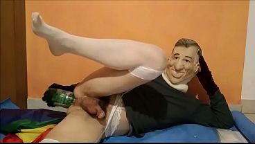 Introducing my new gay dress with an extreme anal insertion  