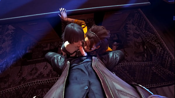 Dante's sexual appetite is by his friends Nico and Lady