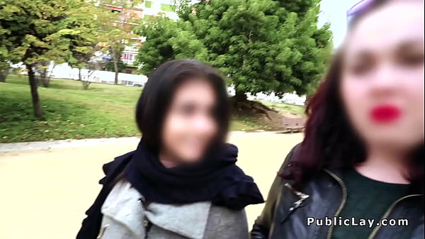 Romanian hottie gets anal in public