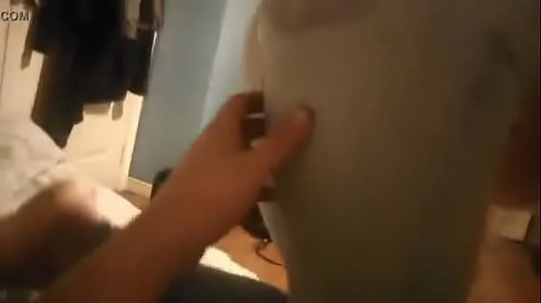 sexy girl gives handjob