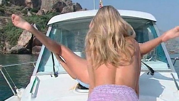 Sexy blonde lesbians get horny taking