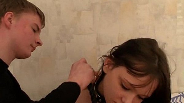 He persuaded the Russian beauty on BDSM  