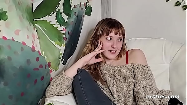 Pleasuring Herself From the Front and Behind