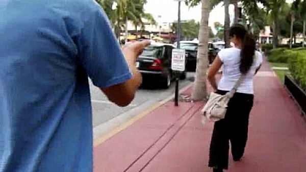 Sexy wild chick gets paid to fuck 4